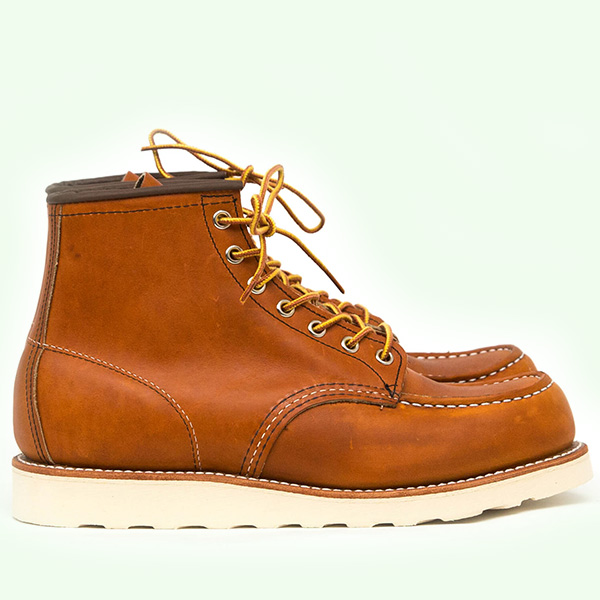 Red Wing 875 Moc Toe Boots Break In and 